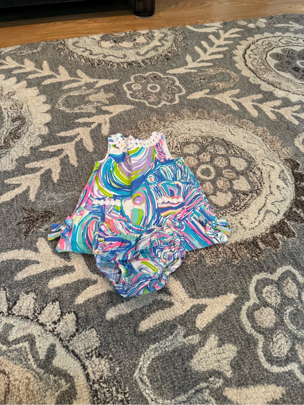 Lilly Pulitzer 6-12 mo Sailor’s Valentine Shift Dress